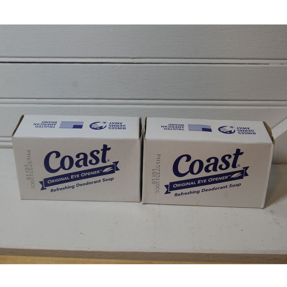 Vintage Coast Soap discontinued original box Original Eye Opener scent
